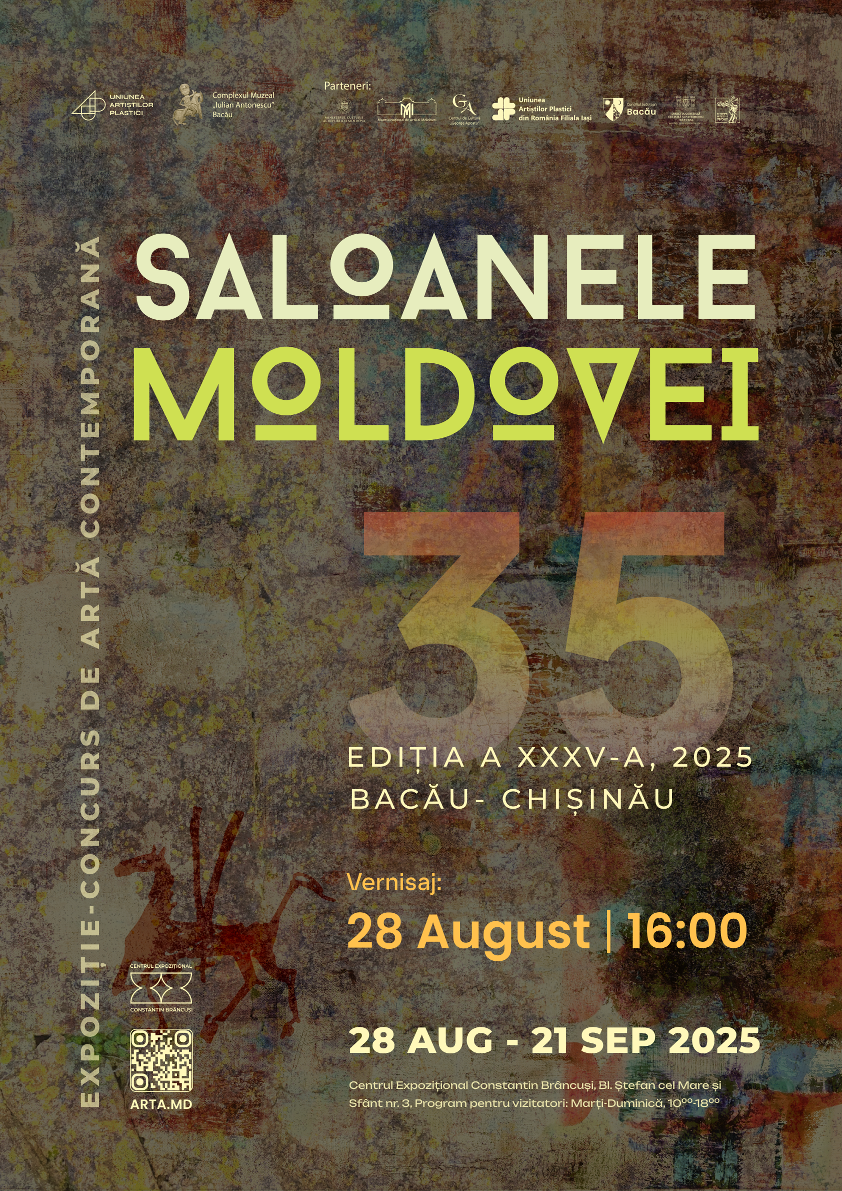 Comunicat de presă: SALOANELE MOLDOVEI, ediția a XXXV-a, 2025